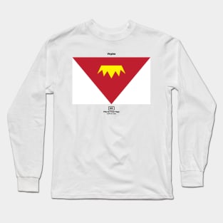 Fifty-ish Fresh Flags - Virginia Long Sleeve T-Shirt